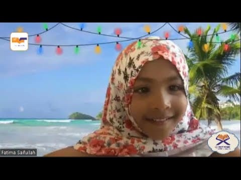 Fatima recites Surah (Al-Mursalat) by heart with Teacher Heba 🥰💘 #learn_quran_online
